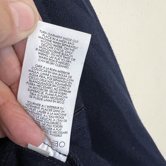 CAbi In The Band 3375 Military Button Jacket Size Medium Navy Blue Black Pockets - Picture 6 of 9